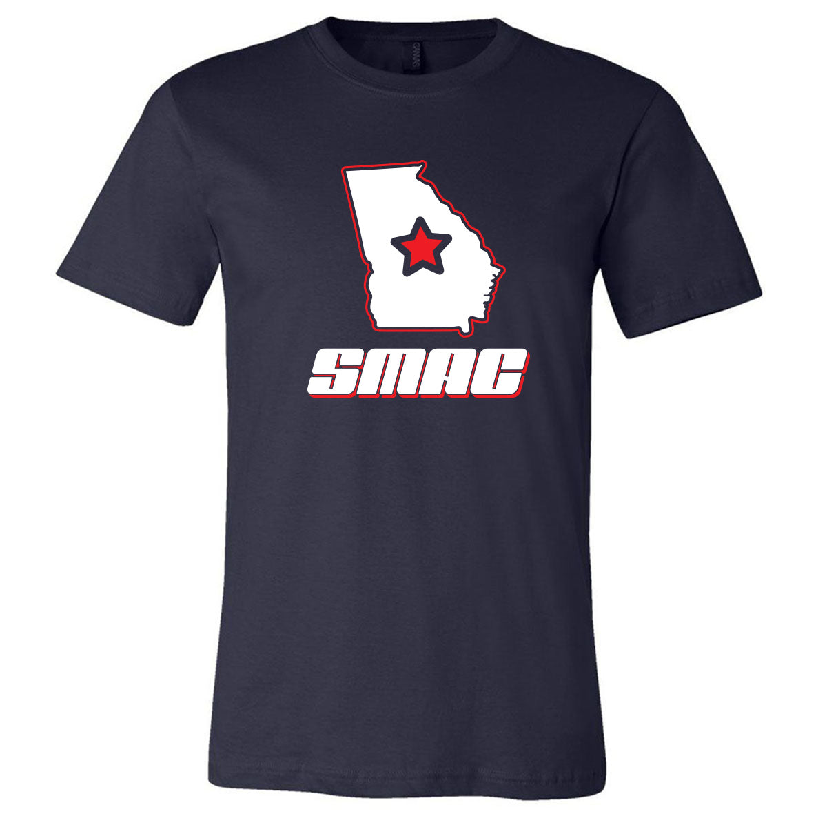 Swim Macon - State SMAC - Navy (Tee/Hoodie/Sweatshirt) - Southern Grace Creations