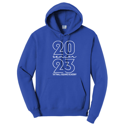 Tattnall - 20 senior 23 Tattnall Square Academy - Royal (Tee/DriFit/Hoodie/Sweatshirt) - Southern Grace Creations