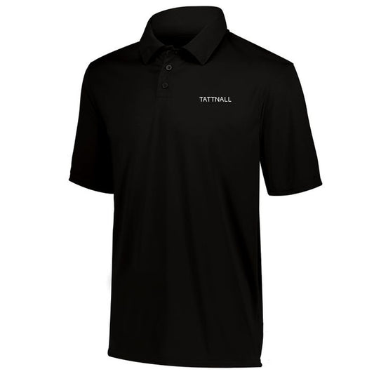 Tattnall - Adult DriFit Moisture Wicking Polo with Tattnall - Black (5017) - Southern Grace Creations
