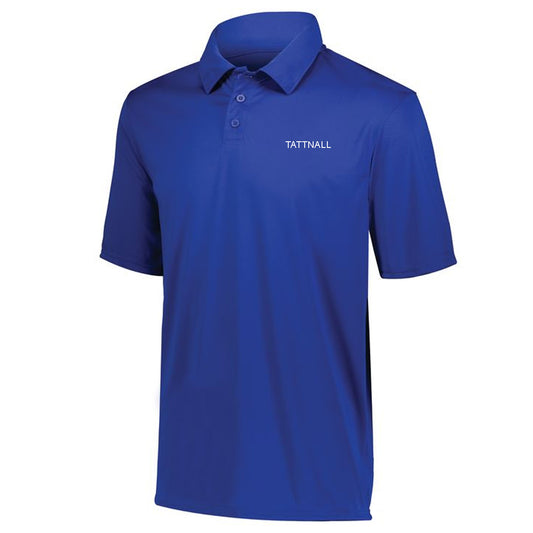 Tattnall - Adult DriFit Moisture Wicking Polo with Tattnall - Royal (5017) - Southern Grace Creations