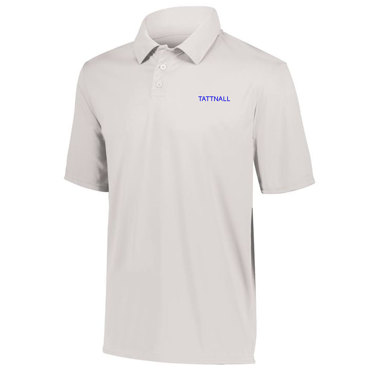 Tattnall - Adult DriFit Moisture Wicking Polo with Tattnall - White (5017) - Southern Grace Creations