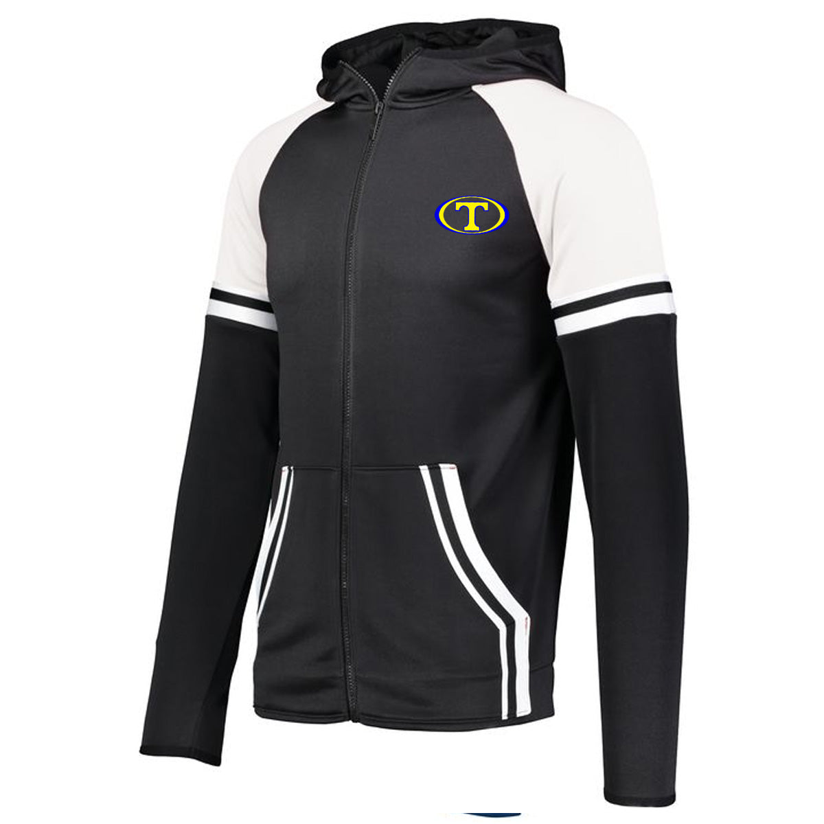 Tattnall - Retro Grade Jacket with Oval T - Black (229561/229761/229661) - Southern Grace Creations