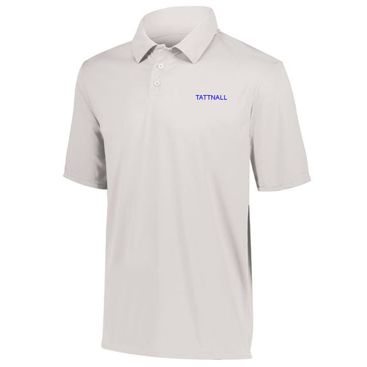 Tattnall - Youth DriFit Moisture Wicking Polo with Tattnall - White (5018) - Southern Grace Creations