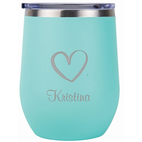 Teal Tumbler 12oz (Engravable) - Southern Grace Creations