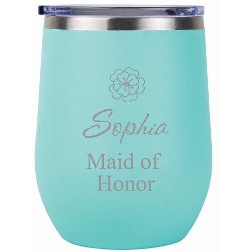 Teal Tumbler 12oz (Engravable) - Southern Grace Creations