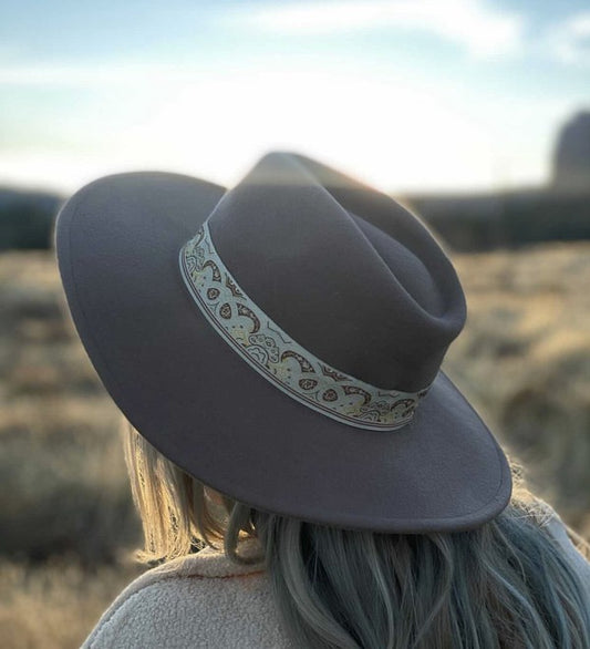 The Lucille Rancher Hat-Brown - Southern Grace Creations