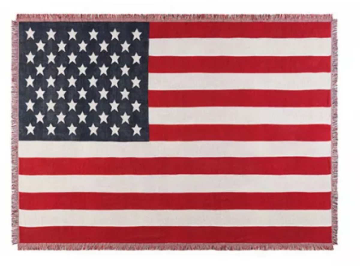 The Star-Spangled Banner Blanket - Southern Grace Creations
