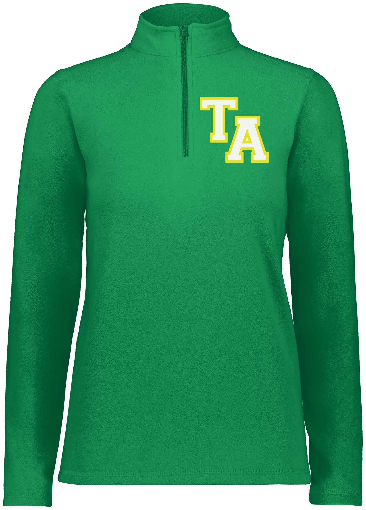 Twiggs Academy - Ladies Micro-Lite Fleece 1/4 Zip Pullover - Kelly (6864) - Southern Grace Creations