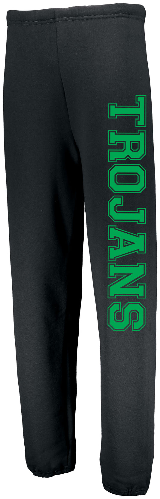 Twiggs Academy - Trojans Sweatpants - Black (PC78J) - Southern Grace Creations