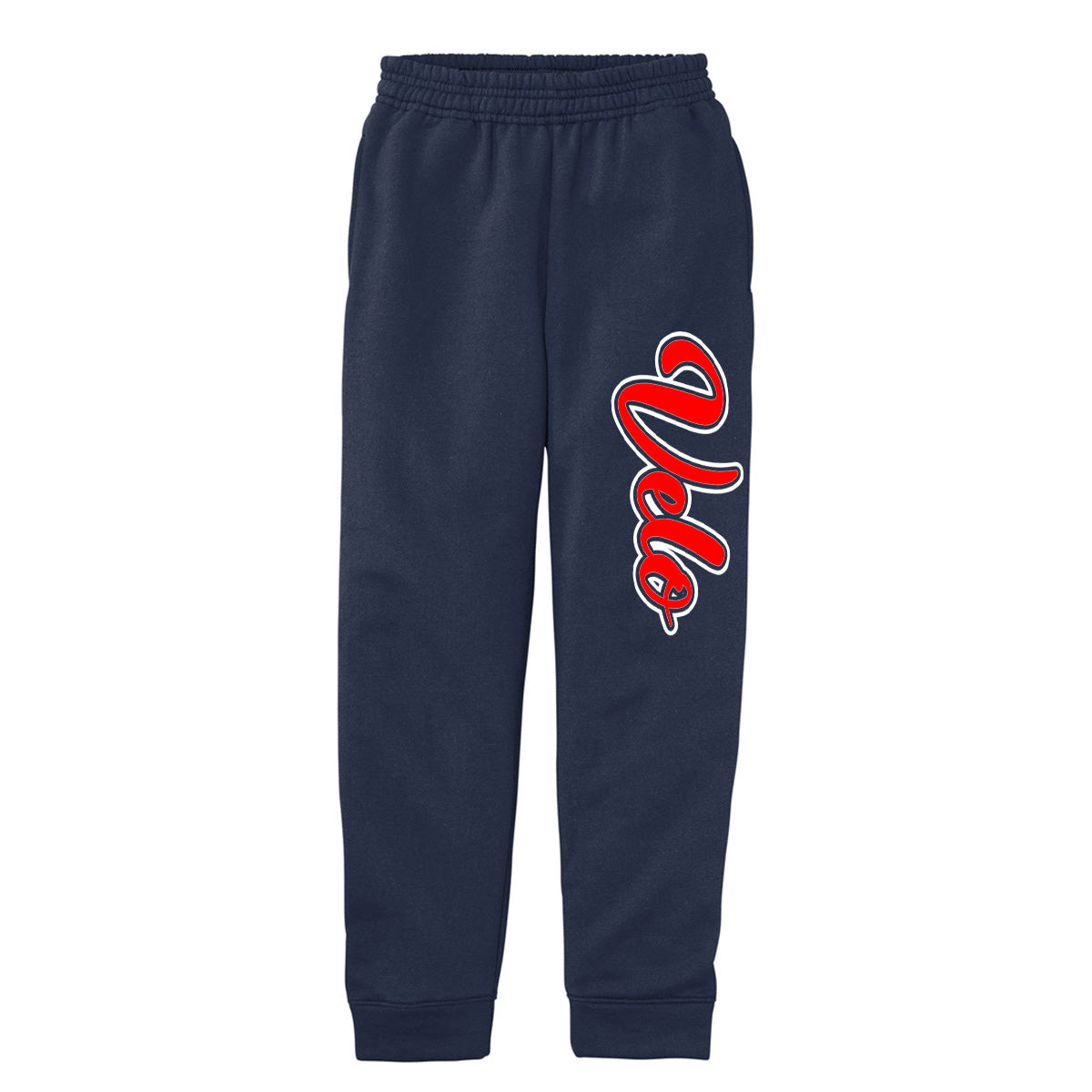 Velo FP - Joggers with Velo Script - Navy (PC78J) - Southern Grace Creations