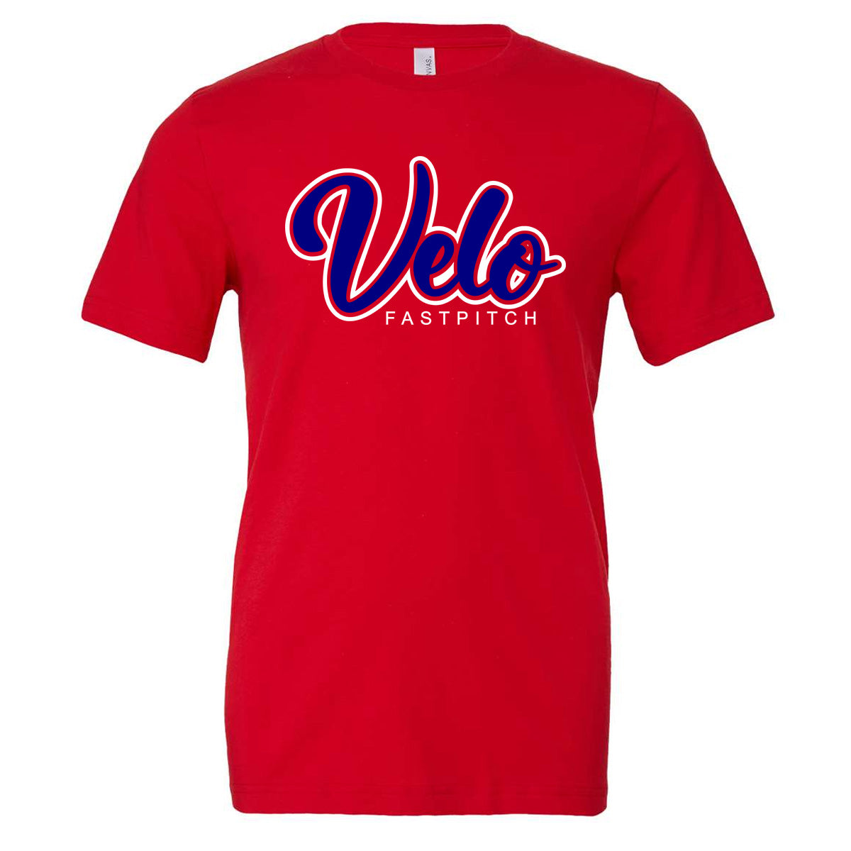 Velo FP - Velo Script - Red (Tee/DriFit/Hoodie/Sweatshirt) - Southern Grace Creations
