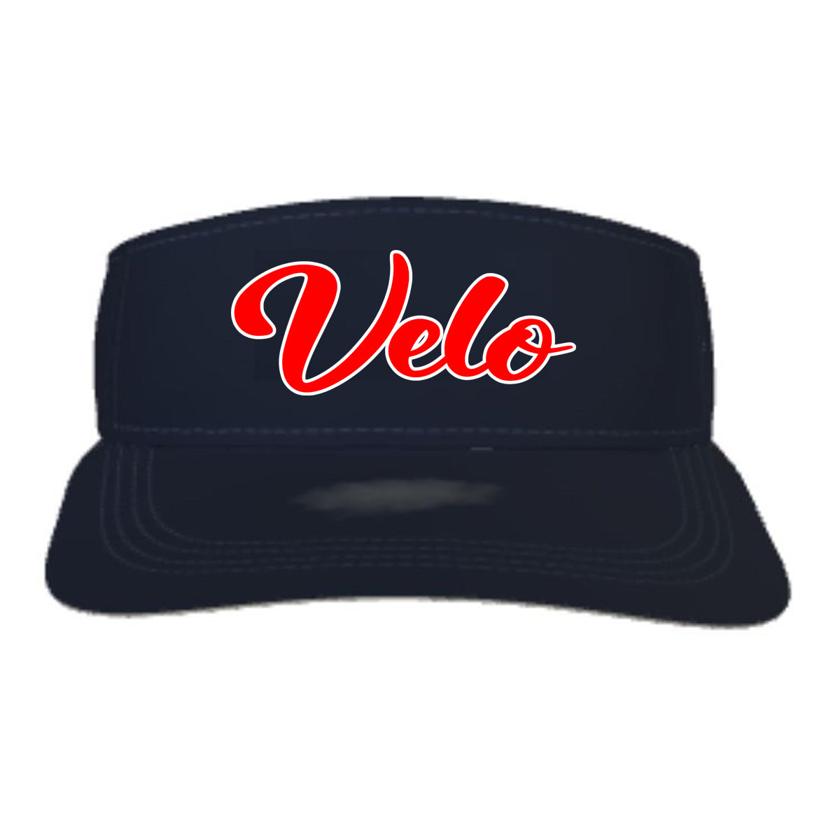 Velo FP - Velo Script Visor - Navy - Southern Grace Creations