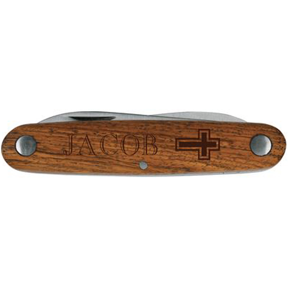 WOOD POCKET KNIFE - ENGRAVABLE - Southern Grace Creations