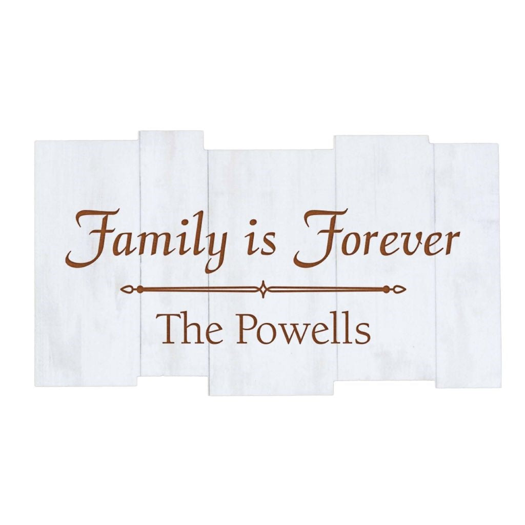 White Faux Wood Magnet - Engravable (ZMGT0289) - Southern Grace Creations