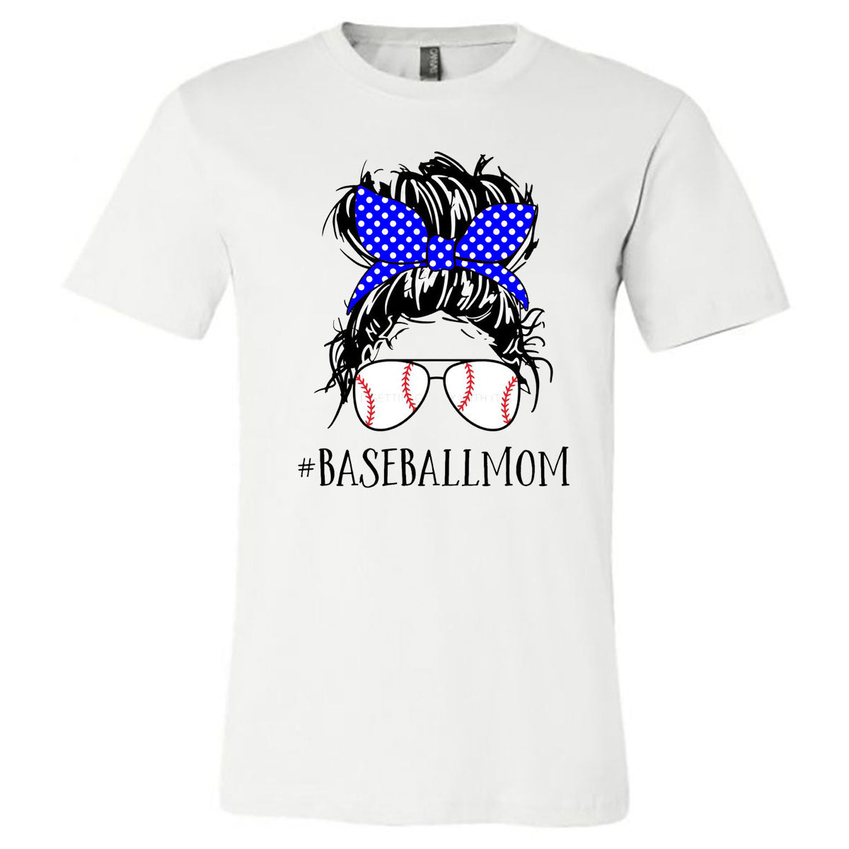 Windsor - #BaseballMom - White (Tee/Hoodie/Sweatshirt) - Southern Grace Creations