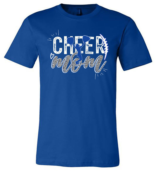 Windsor - Cheer Mom - Royal (Tee/Hoodie/Sweatshirt) - Southern Grace Creations