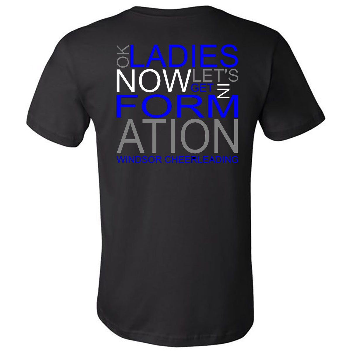 Windsor - Cheer - Ok Ladies Windsor Cheerleading - Black (Tee/DriFit/Hoodie/Sweatshirt) - Southern Grace Creations