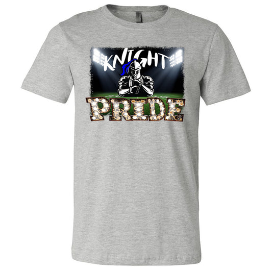Windsor - Football - Knight Pride Marquee - Athletic Heather (Tee/Hoodie/Sweatshirt) - Southern Grace Creations