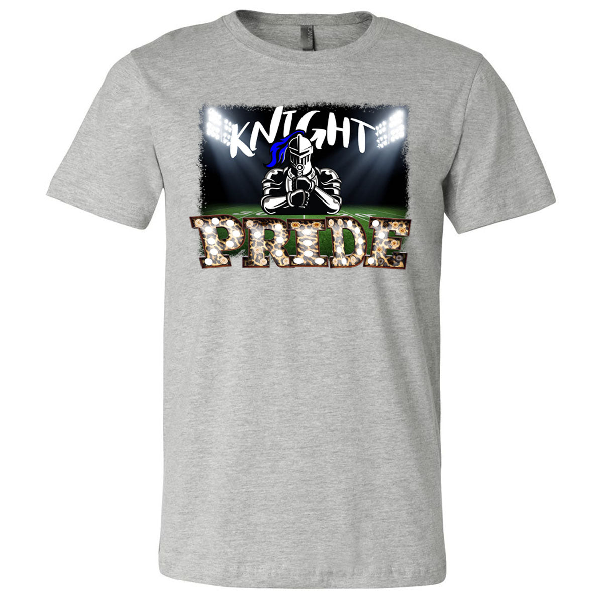 Windsor - Football - Knight Pride Marquee - Athletic Heather (Tee/Hoodie/Sweatshirt) - Southern Grace Creations