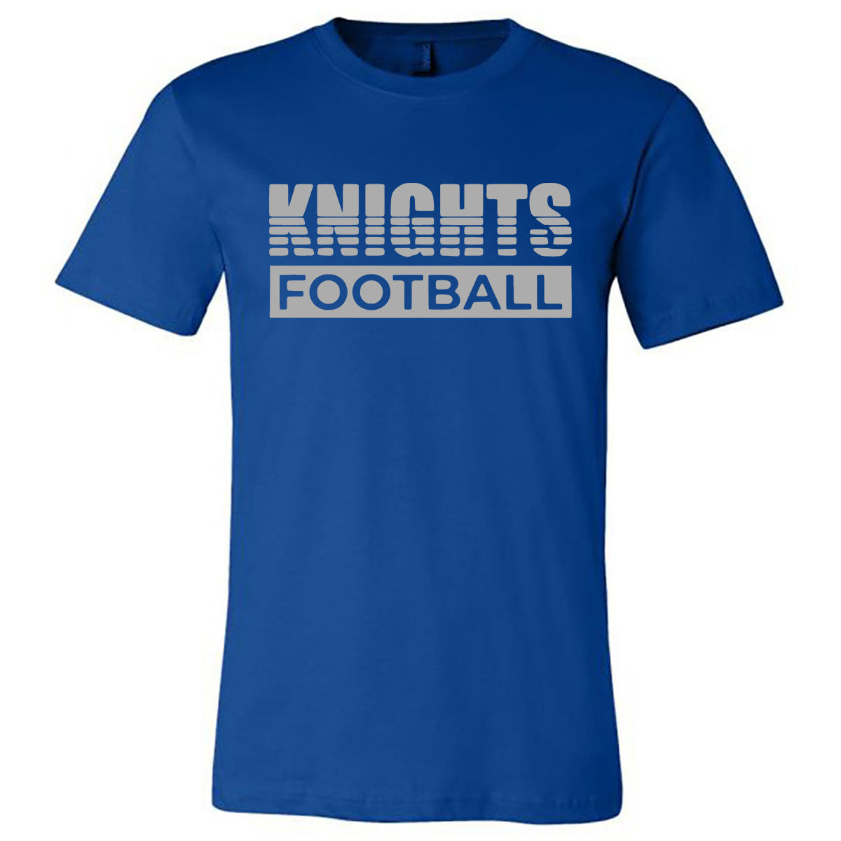 Windsor - Knights Football Stripes - Royal (Tee/DriFit/Hoodie/Sweatshirt) - Southern Grace Creations