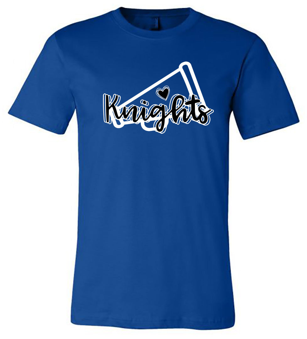 Windsor - Knights Megaphone - Royal (Tee/Hoodie/Sweatshirt) - Southern Grace Creations