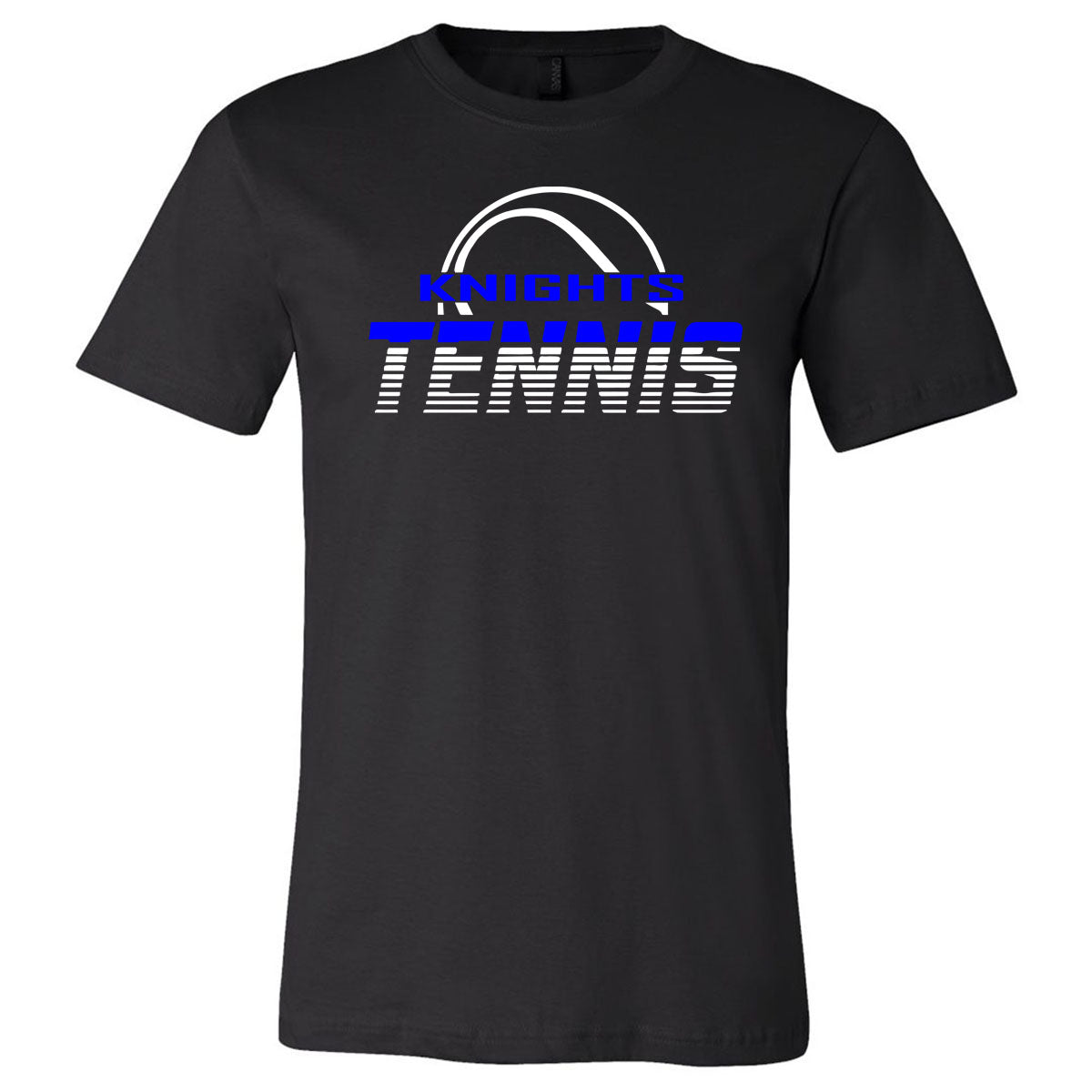 Windsor - Knights Tennis Stripes - Black (Tee/DriFit/Hoodie/Sweatshirt) - Southern Grace Creations