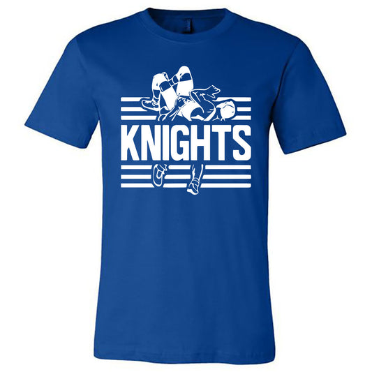 Windsor - Knights Wrestling 1 - Royal (Tee/DriFit/Hoodie/Sweatshirt) - Southern Grace Creations
