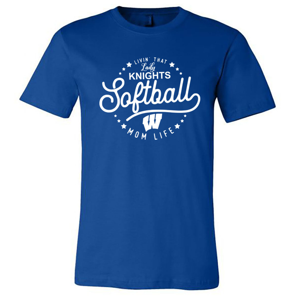 Windsor - Livin' That Lady Knights Softball Mom Life (Tee/Hoodie/Sweatshirt) - Southern Grace Creations