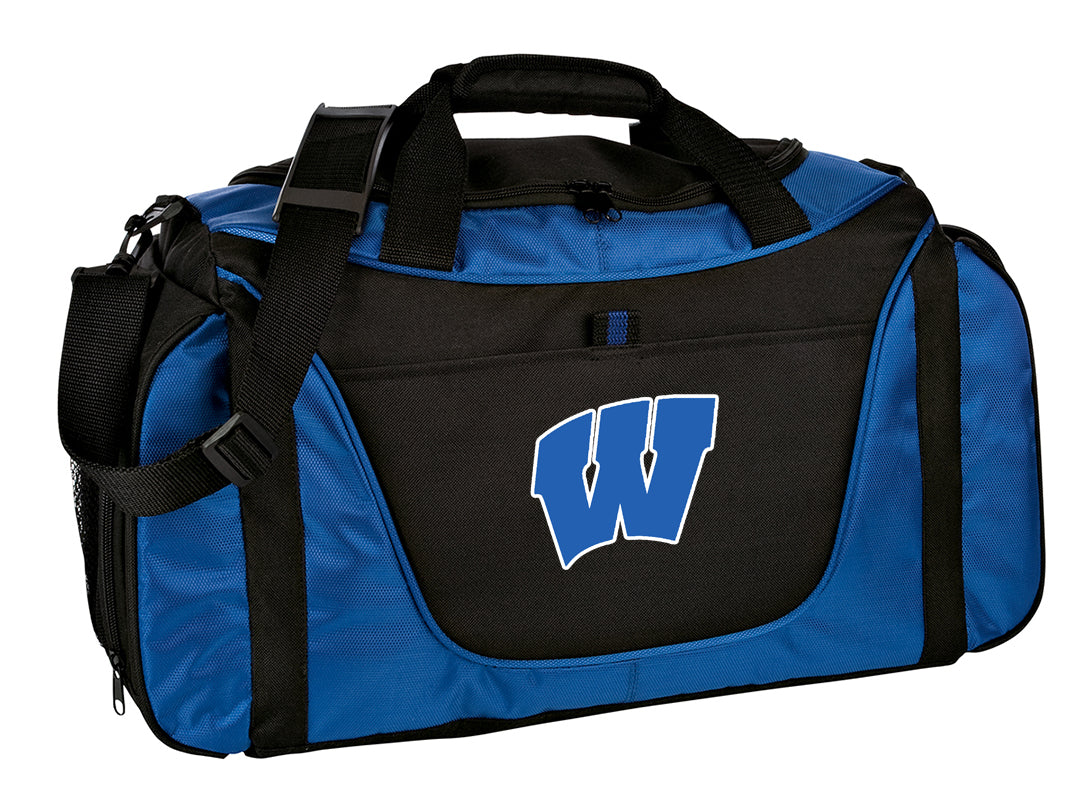 Windsor - Port Authority Medium Two-Tone Duffel (BG1050) - Royal/Black - Southern Grace Creations