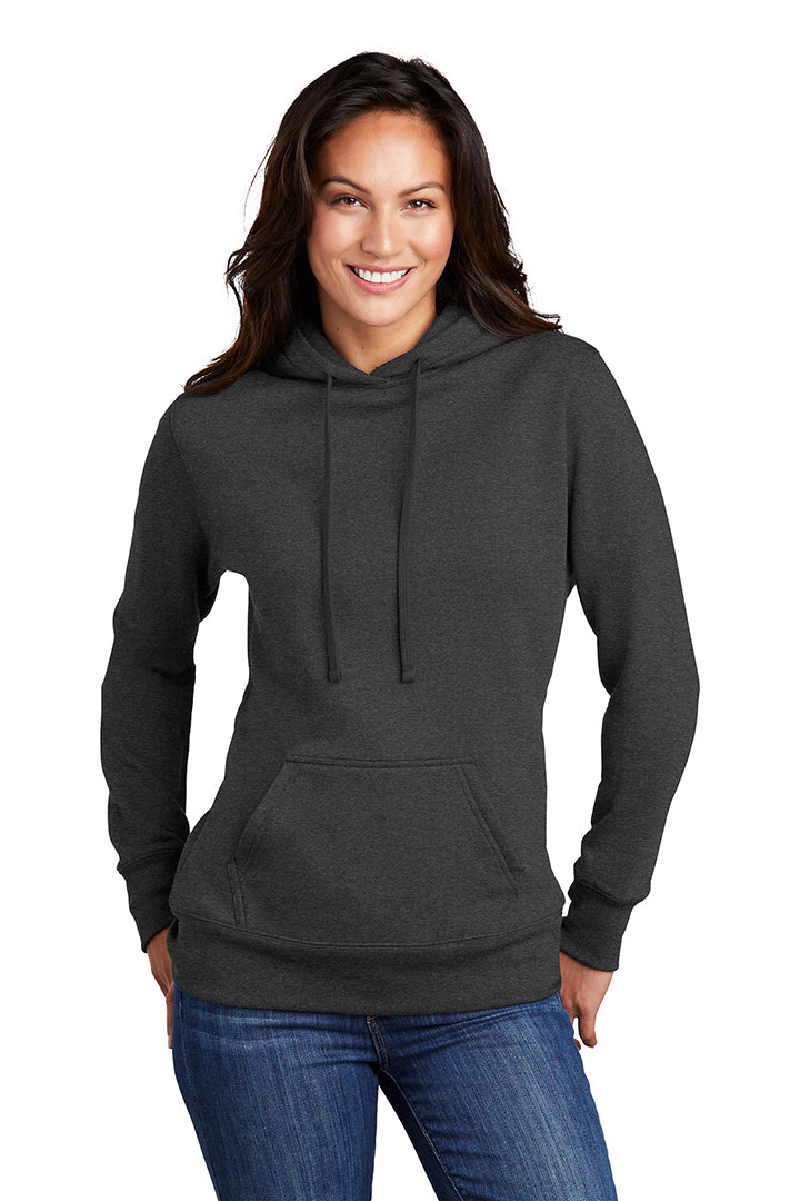 Windsor - Port & Company Ladies Core Fleece Pullover Hooded Sweatshirt (LPC78H) with Windsor Academy - Southern Grace Creations