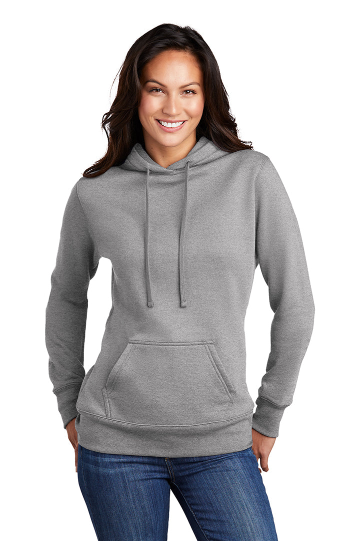 Windsor - Port & Company Ladies Core Fleece Pullover Hooded Sweatshirt (LPC78H) with Windsor Academy - Southern Grace Creations