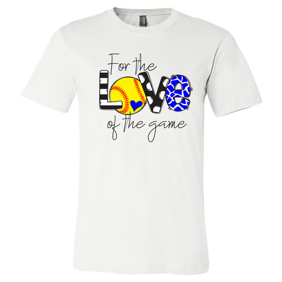 Windsor - Softball - For the love of the game - White (Tee/Hoodie/Sweatshirt) - Southern Grace Creations