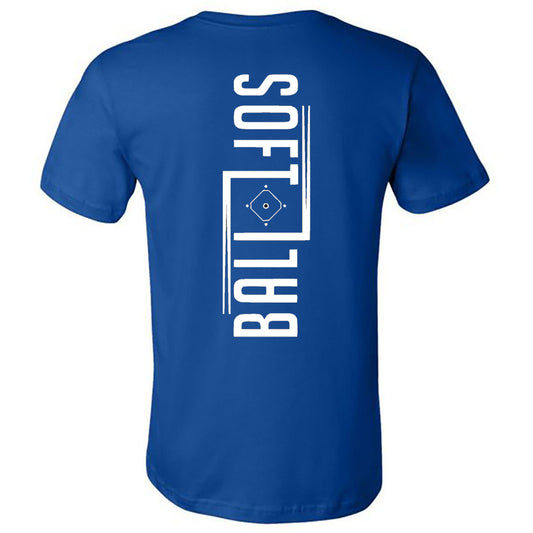 Windsor - Softball Sideways - Royal (Tee/DriFit/Hoodie/Sweatshirt) - Southern Grace Creations