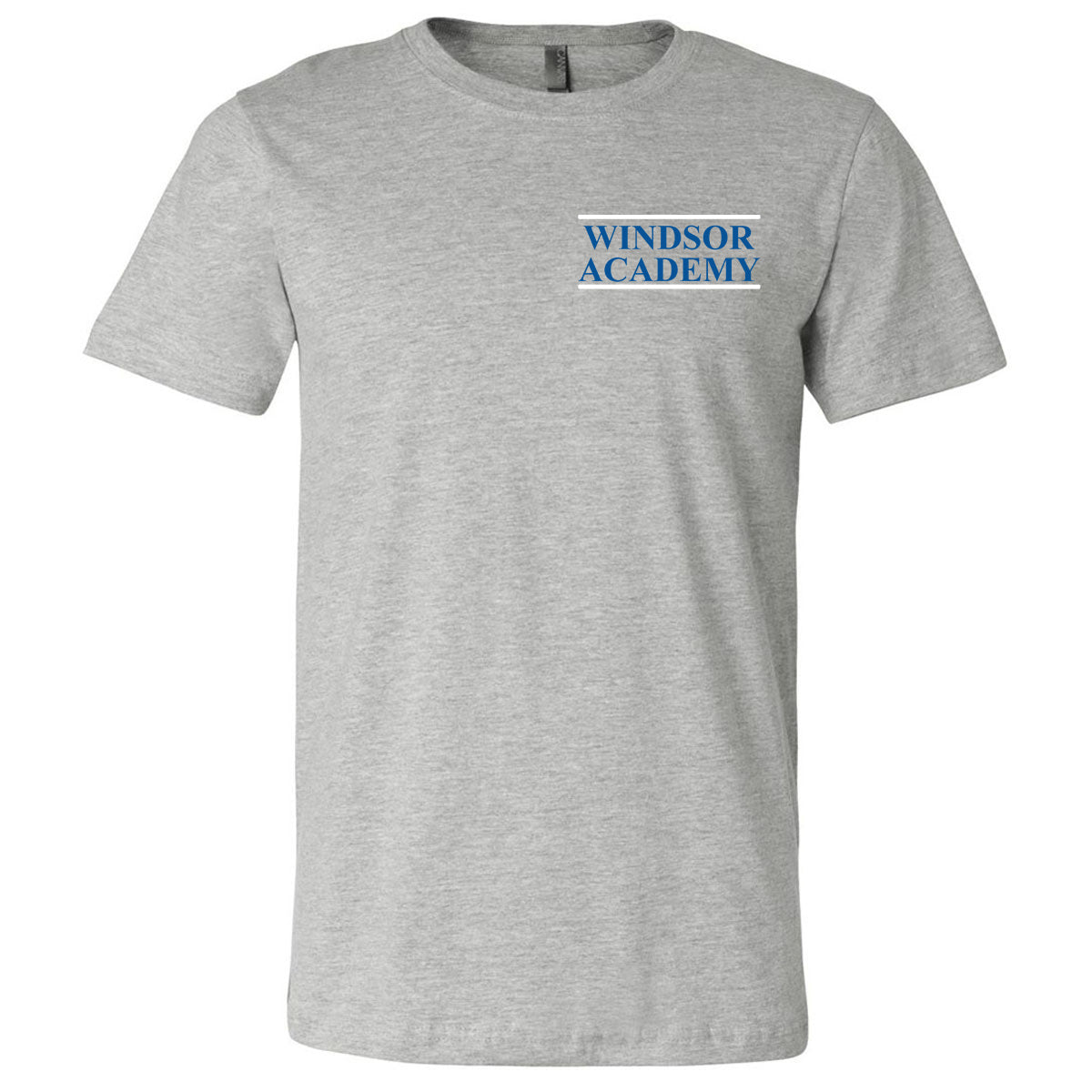 Windsor - Windsor Academy Eagle - Athletic Heather Short Sleeve Tee - Southern Grace Creations