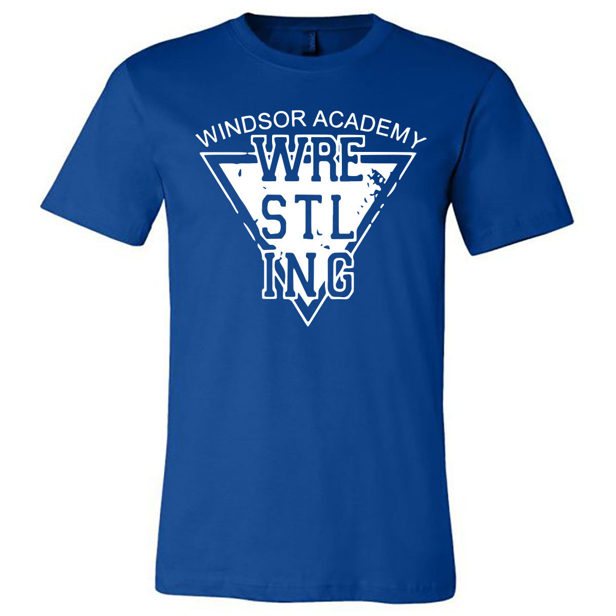 Windsor - Windsor Academy Wrestling Triangle - Royal (Tee/DriFit/Hoodie/Sweatshirt) - Southern Grace Creations