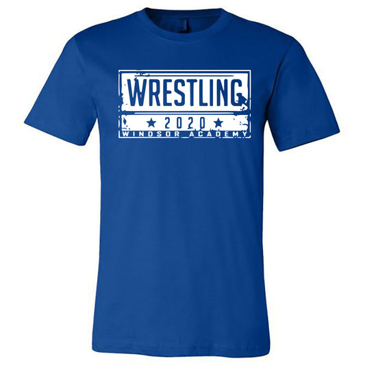 Windsor - Wrestling 2020 Windsor Academy - Royal (Tee/DriFit/Hoodie/Sweatshirt) - Southern Grace Creations