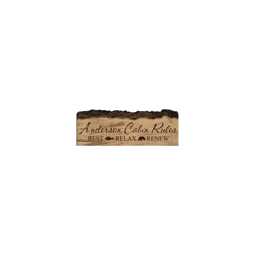 Woodgrain Sign (Engravable) - Southern Grace Creations