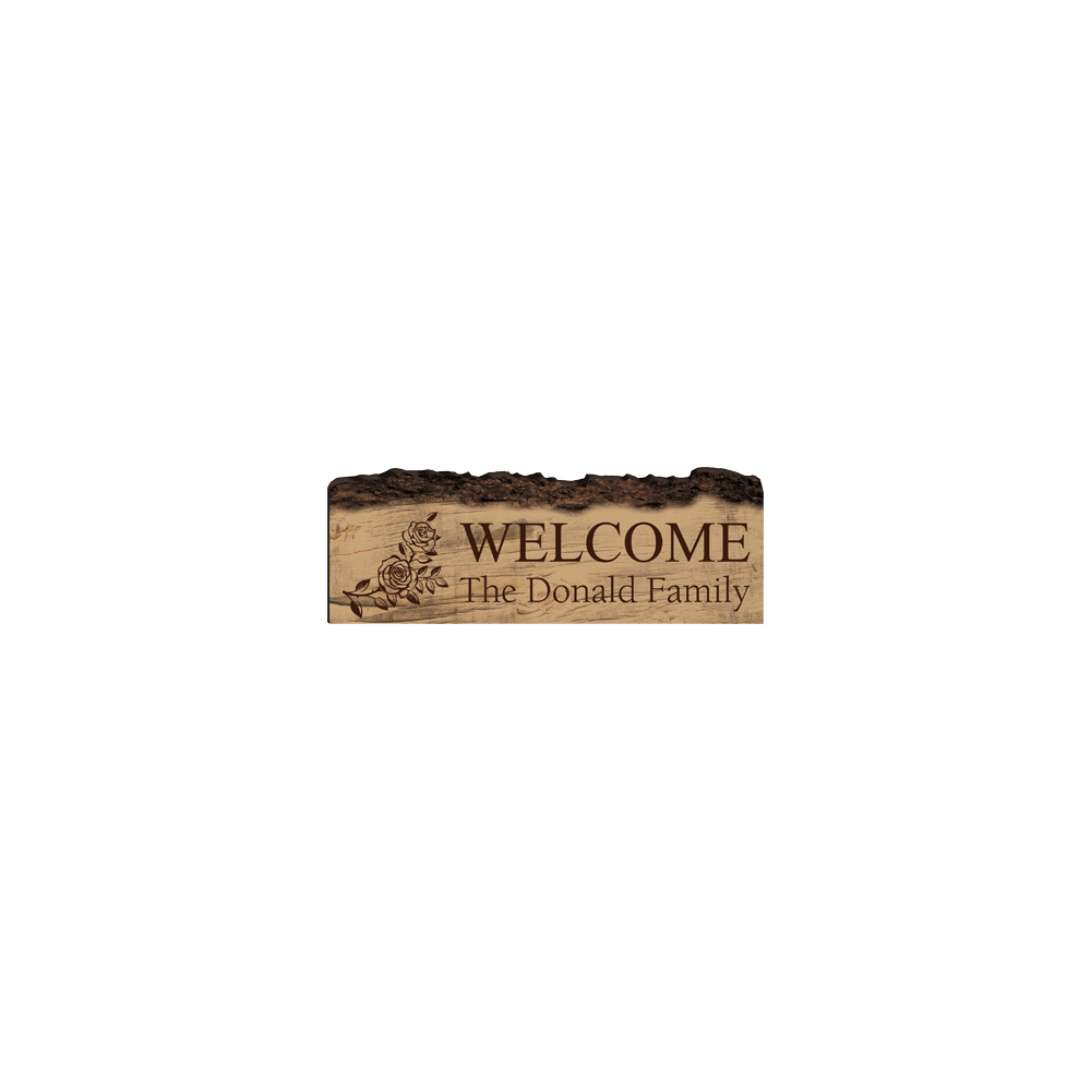 Woodgrain Sign (Engravable) - Southern Grace Creations