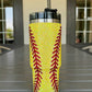 20 Oz. Crystal SOFTBALL "Blinged Out" Tumbler