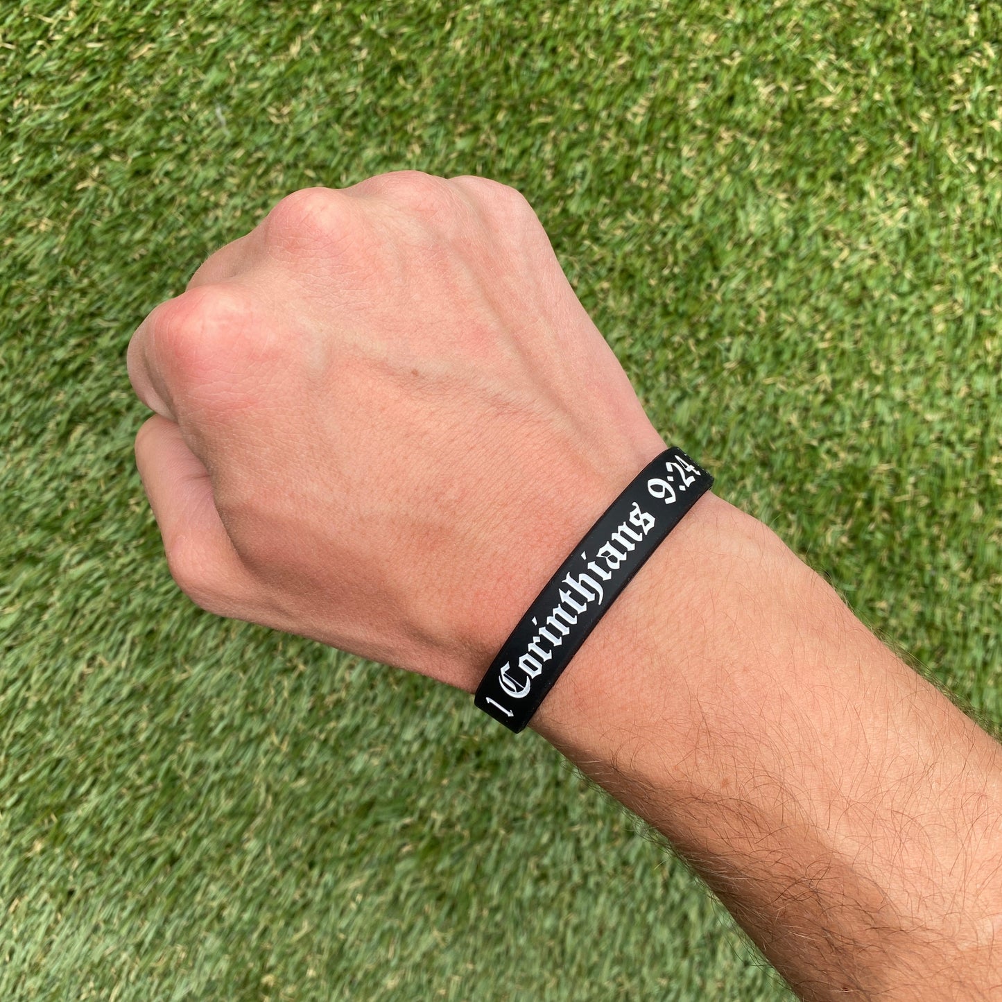 1 Corinthians 9:24 Wristband - Southern Grace Creations