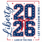 Patriotic “Liberty” TEE