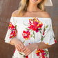 FLORAL OFF SHOULDER TOP