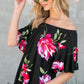 FLORAL OFF SHOULDER TOP