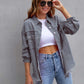 Distressed Drop Shoulder Denim Jacket