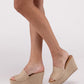 Bounty-S Wedge Platform Heels