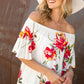 FLORAL OFF SHOULDER TOP