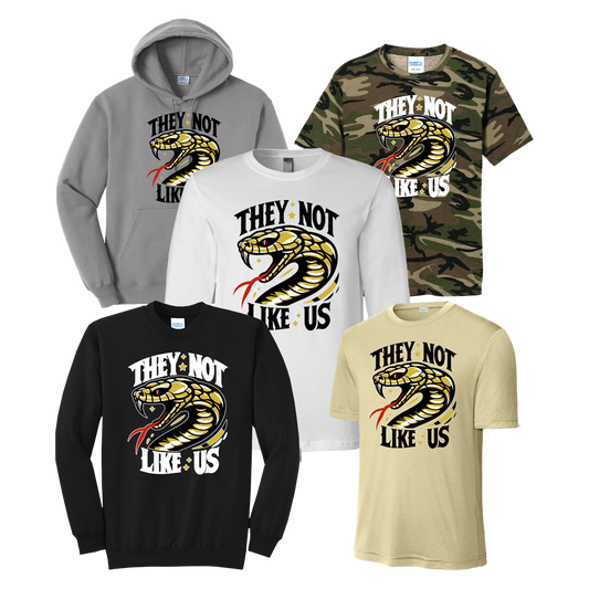 •Twiggs County - They Not Like Us Cobra (Tee/Drifit/Hoodie/Sweatshirt)