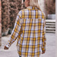 Mandy Plaid Dropped Shoulder Longline Shirt