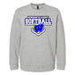 Windsor - Windsor Academy Softball - Adidas - Fleece Crewneck Sweatshirt - Grey Heather - A434