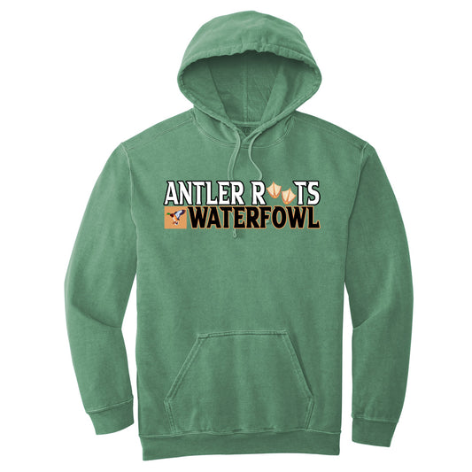 Antler Roots - Antler Roots with Duck Feet - Comfort Color - Light Green (Tee/Hoodie/Sweatshirt) - Southern Grace Creations